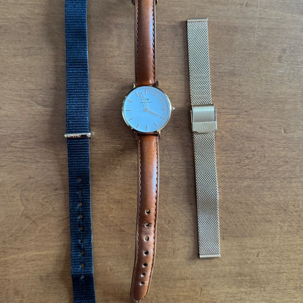 Daniel Wellington Petite 28mm Rose Gold Watch Set